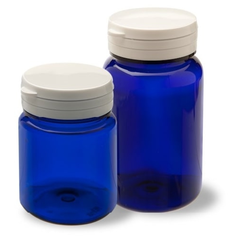 Tablet in PET capsula pressione sigillo - BLU